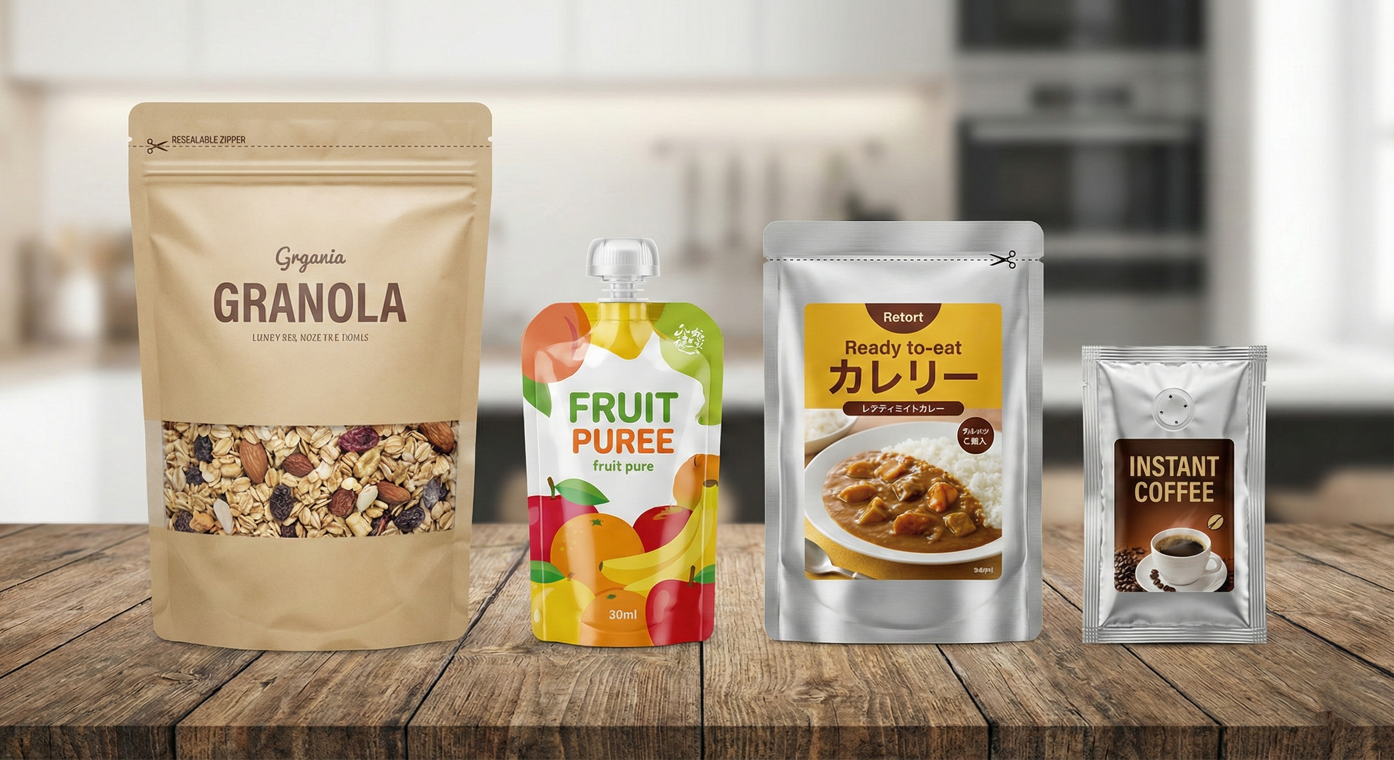 Multilayer Food Grade Pouches
