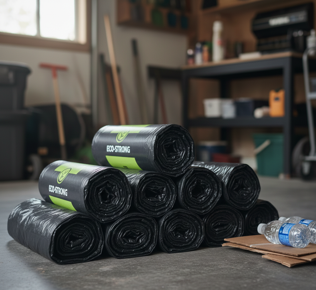 Heavy Duty Garbage Bags for UAE & KSA: Industrial Waste Solutions for Dubai & Riyadh