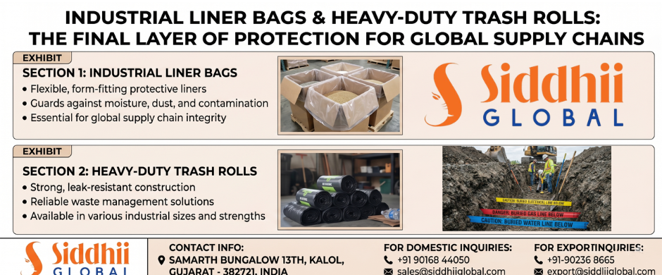 Industrial Liner Bags & Heavy-Duty Trash Rolls: The Final Layer of Protection for Global Supply Chains